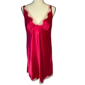 Victoria’s Secret Large Pink Night Gown Slip Pajamas Womens
